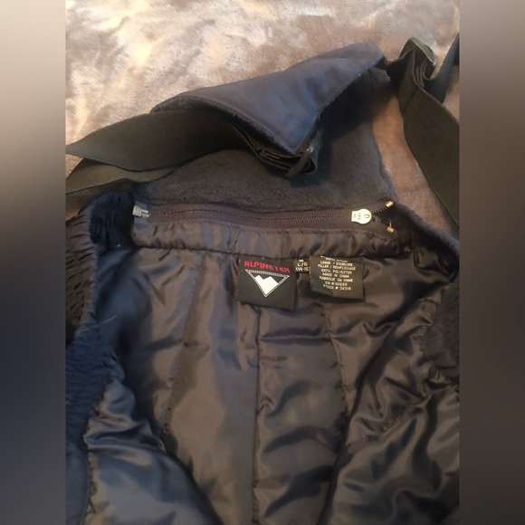 Snow pants polar bay - black with reinforced back side - Picture 5 of 5